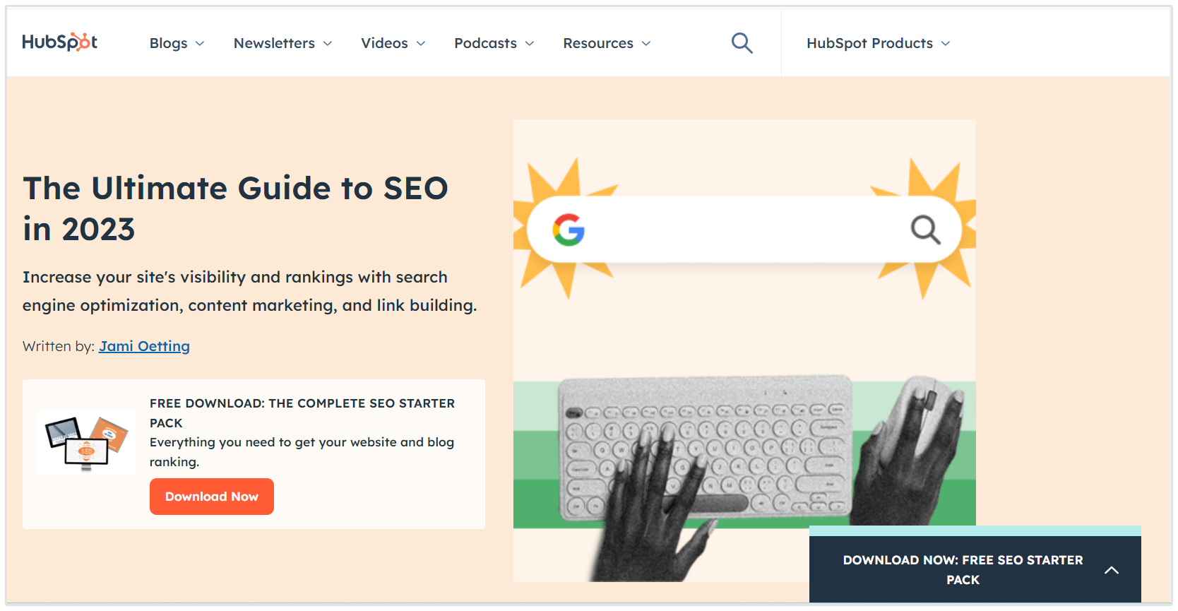 Guide SEO Hubspot